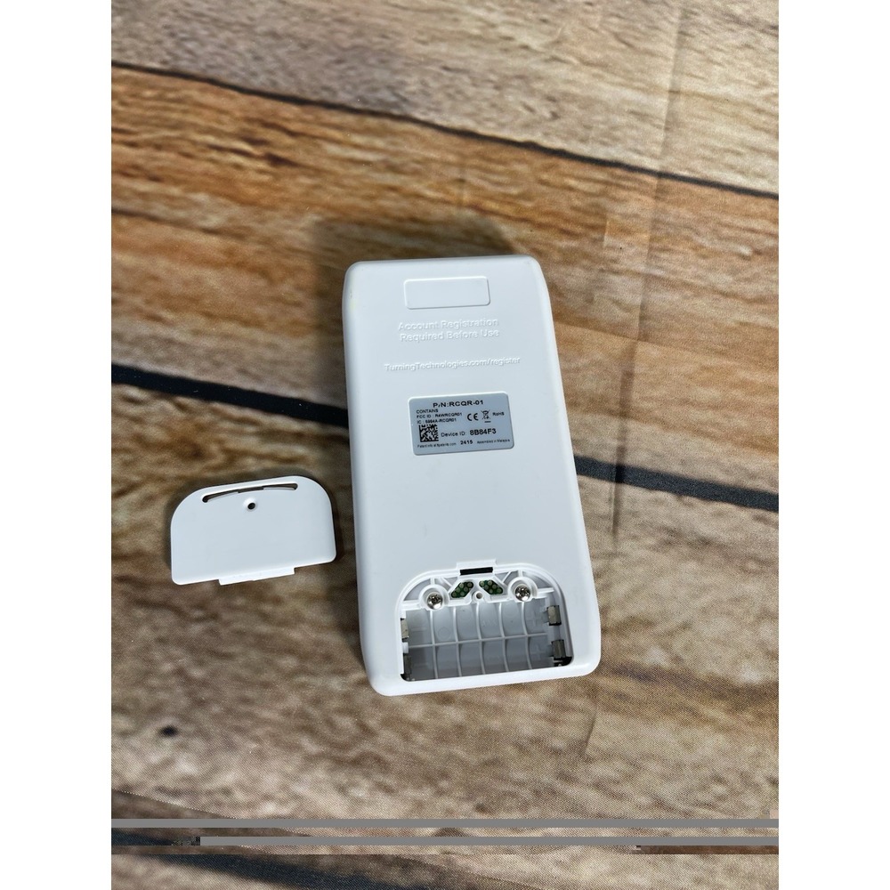 Turning Technologies - QT Response/Device Clicker RCQR-01 - Large LCD Screen - Picture 6 of 7